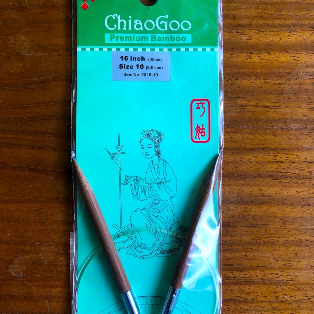 ChaiGoo circular knitting 🧶 needles